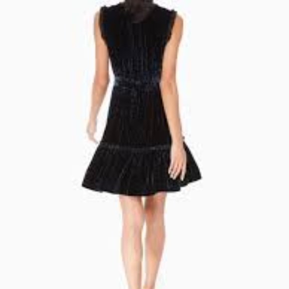 NWT Kate Spade Leopard Print Velvet Lace Dress size 14 - Picture 2 of 7